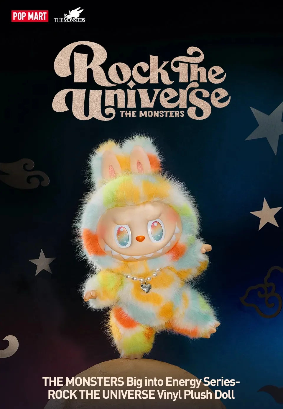POP MART LABUBU THE MONSTERS Big into Energy Series Blind Box ROCK